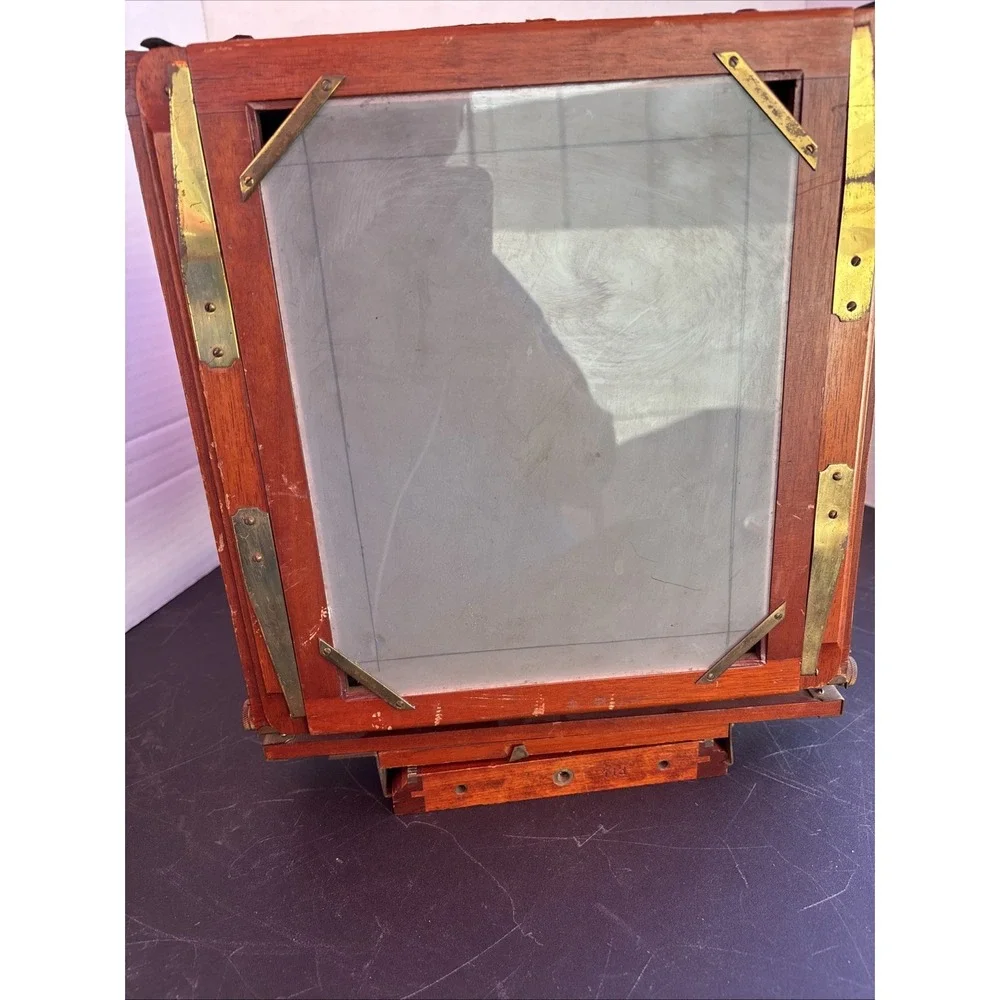 Century 10x8 mahogany field camera No.113 c.1902